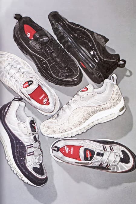 Supreme x Nike  Air Max 98 のニューカラーモデルが登場