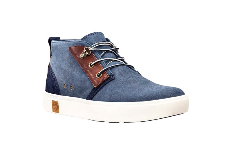 Timberland が水に浮くほど軽量なフットウエア AMHERST を開発