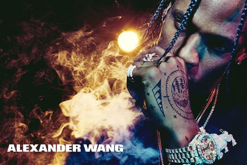 Travis Scott が登場する Alexander Wang キャンペーンヴィジュアル