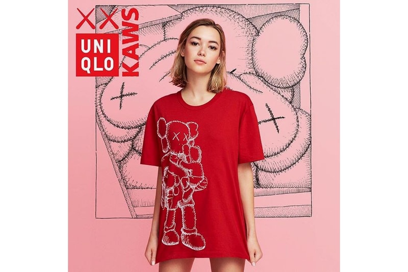 UT x KAWS オフィシャル画像が Instagram 上で初公開