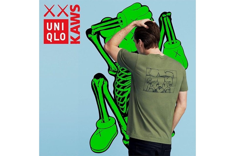 UT x KAWS オフィシャル画像が Instagram 上で初公開