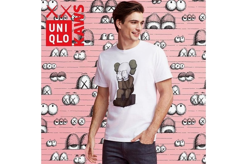 UT x KAWS オフィシャル画像が Instagram 上で初公開