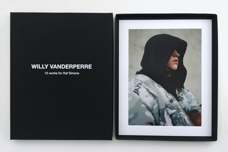 Willy Vanderperre による Raf Simons の軌跡を追うフォトブック『10 Works for Raf Simons』