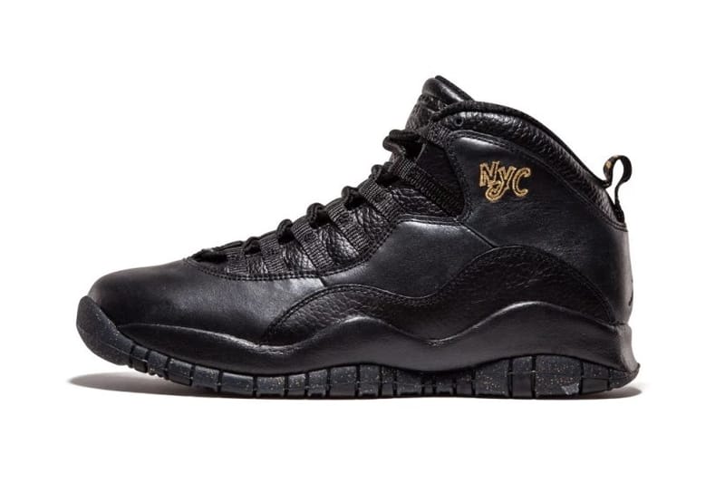 Air Jordan 10 の "City Pack" に "NYC" モデルが登場