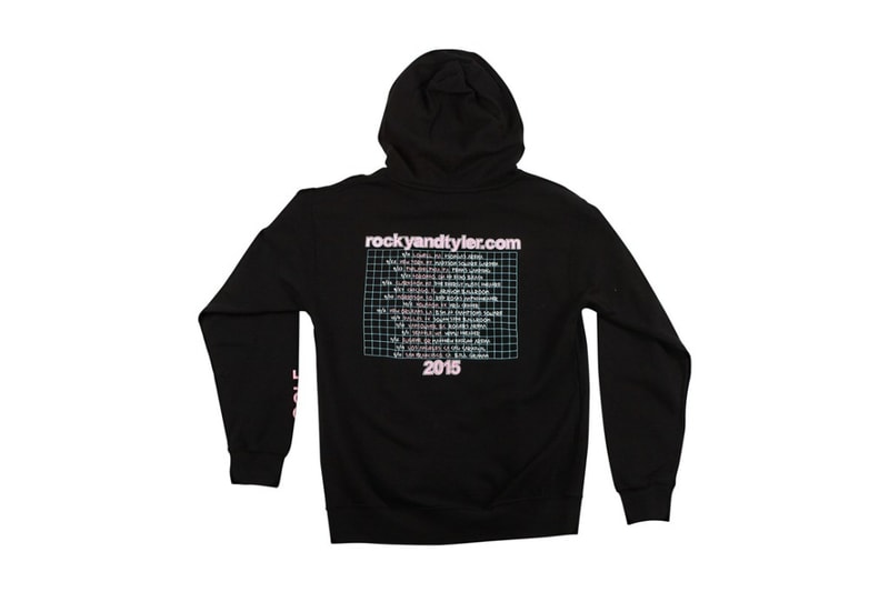 A$AP Rocky と The Creator が昨年行ったツアーのアパレルアイテムが再発売