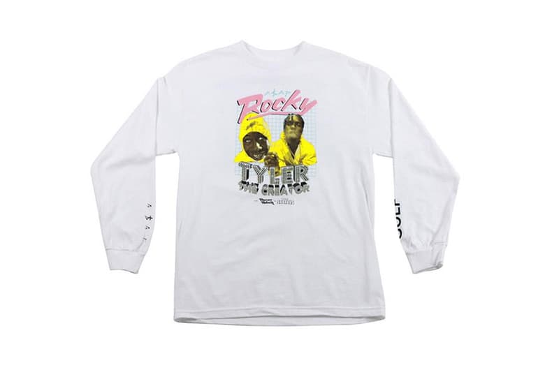 A$AP Rocky と The Creator が昨年行ったツアーのアパレルアイテムが再発売