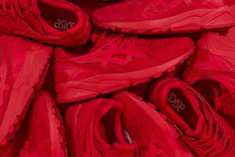 Packer Shoes x ASICS GEL-Kayano Trainer  "Triple Red"