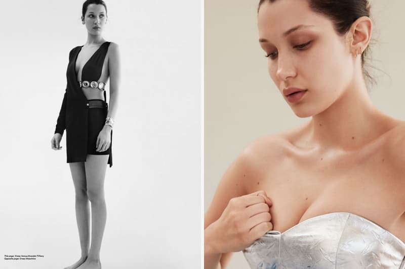 ナチュラルな輝きを魅せる Bella Hadid のファッションエディトリアル