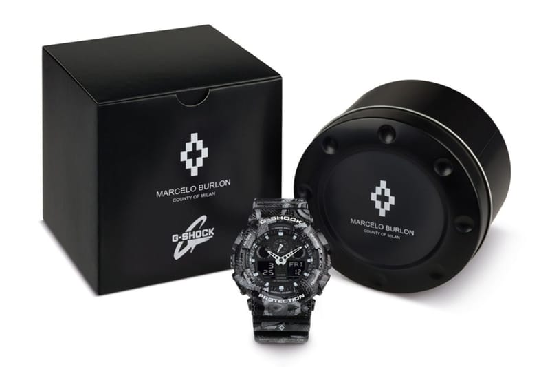 Casio G-Shock x Marcelo Burlon County of Milan コラボレーションモデルが登場