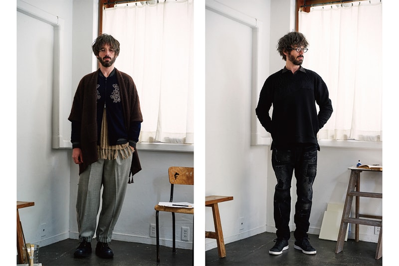 Enharmonic TAVERN 2016 Fall/Winter “Montarisien lithography” ルックブック