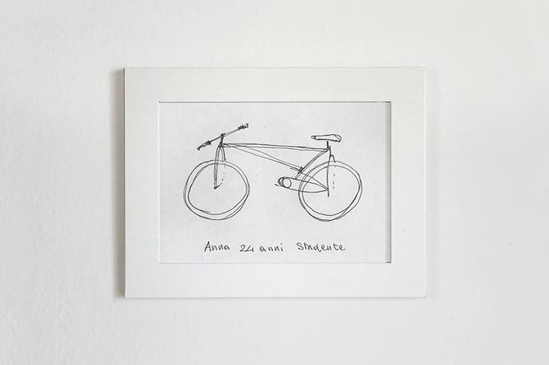 記憶を頼りに描いた自転車を実際に制作