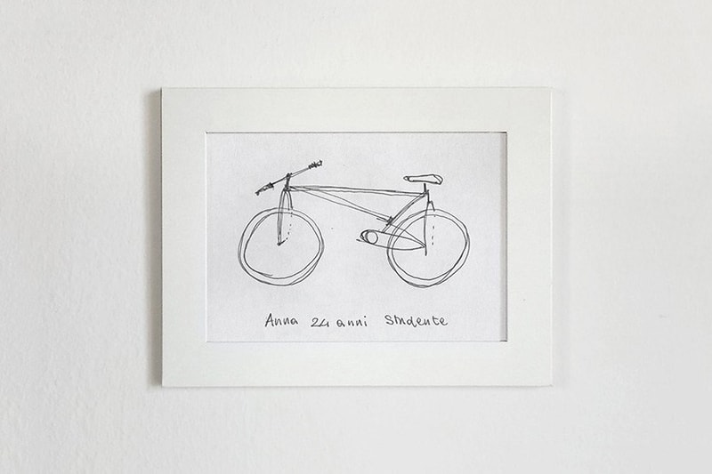 記憶を頼りに描いた自転車を実際に制作