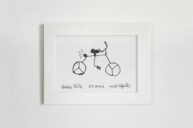 記憶を頼りに描いた自転車を実際に制作