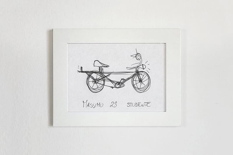 記憶を頼りに描いた自転車を実際に制作