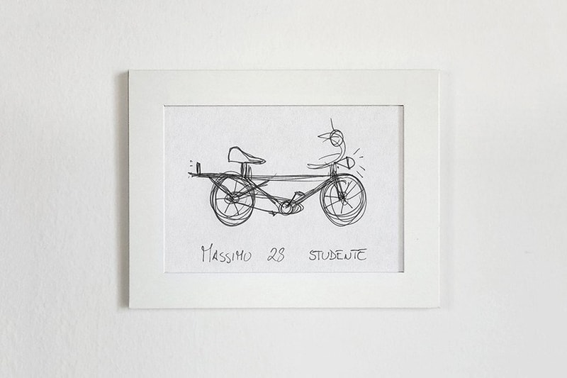 記憶を頼りに描いた自転車を実際に制作