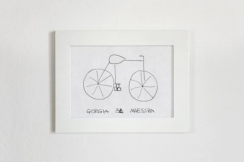 記憶を頼りに描いた自転車を実際に制作