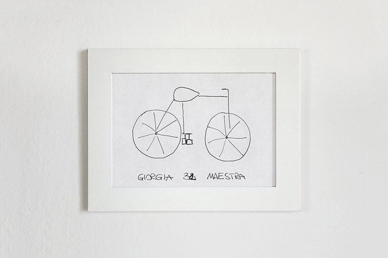 記憶を頼りに描いた自転車を実際に制作