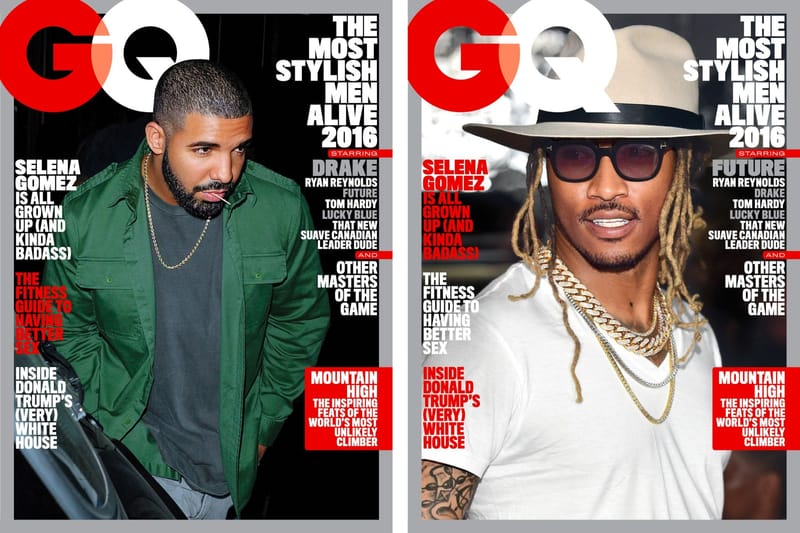 『GQ』が"Most Stylish Men Alive" に Drake と Future を選出