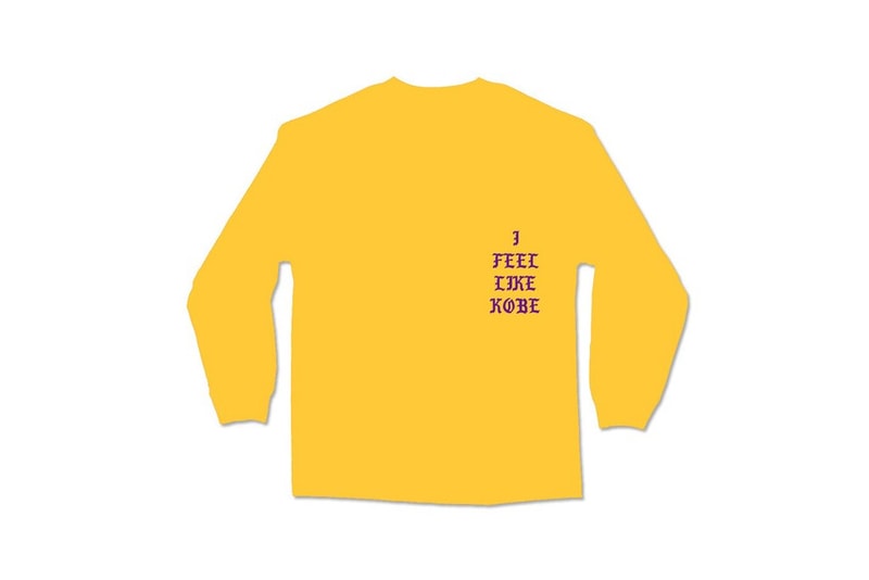Kanye West "I Feel Like Kobe" Crewneck