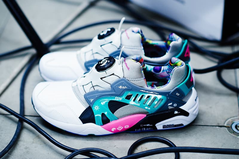 PUMA Disc Blaze & R698 を GraphersRock がサイバーパンクにアレンジ