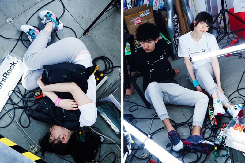 PUMA Disc Blaze & R698 を GraphersRock がサイバーパンクにアレンジ