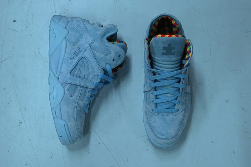 FILA x Shoe City  Vintage Cage "Puzzle Piece"