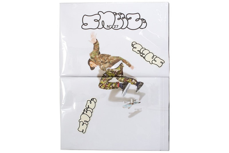 Lucien Clarke が 『SNEEZE N°27 “the issue innit”』の表紙を飾る