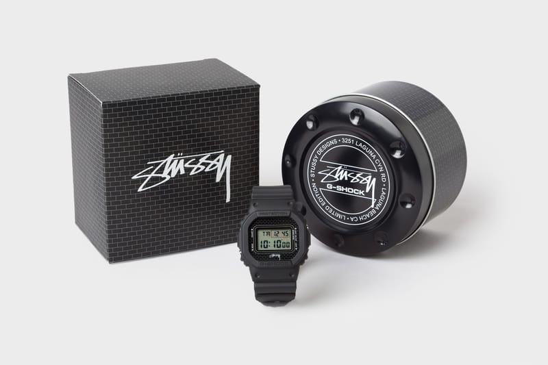 STÜSSY x G-SHOCK コラボレーションウォッチ