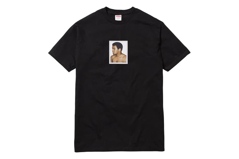 Supreme の新作は Andy Warhol が撮影した Muhammad Ali のポートレートアイテム
