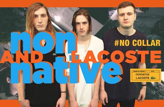 nonnative x Lacoste コラボレーショスペシャルアイテム