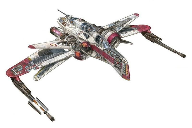 Star Wars の主要メカの超繊細なエンジニアリングを解明