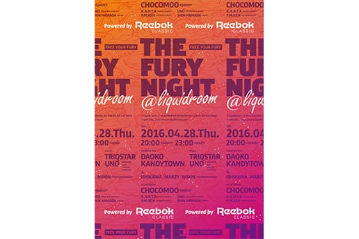 THE FURY NIGHT Powered by Reebok CLASSIC @ LIQUIDROOM