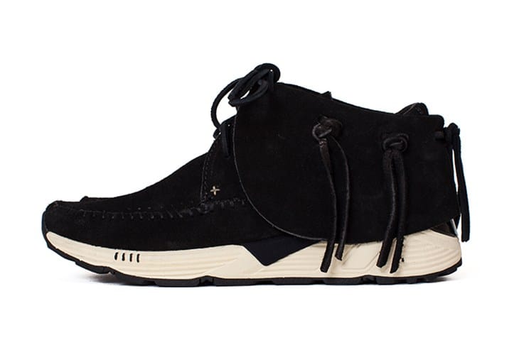 visvim の新作シューズ  FBT PRIME にクローズアップ