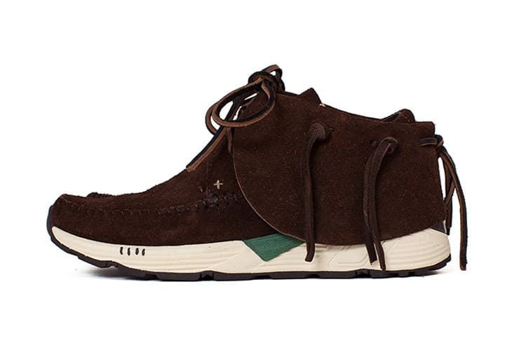 visvim の新作シューズ  FBT PRIME にクローズアップ