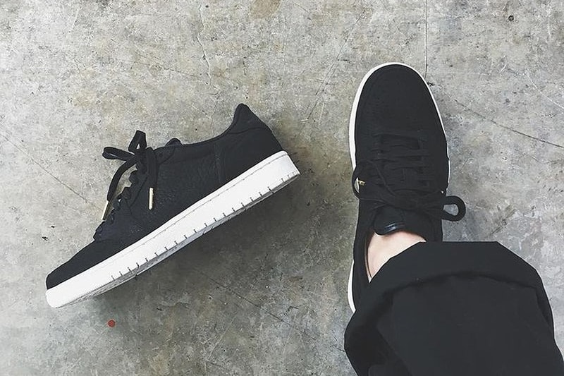 Air Jordan 1 Low "Swooshless" のイメージが登場