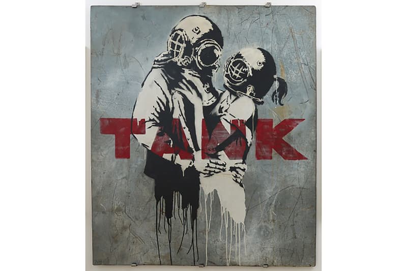 Banksy の過去最大のエキシビジョン “War Capitalism and Liberty”