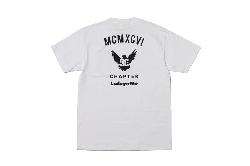 CHAPTER x Lafayette x DC Shoes 20th anniversary コレクション