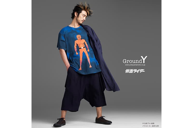 仮面ライダー45周年記念プロジェクトで Ground Y とコラボレーション