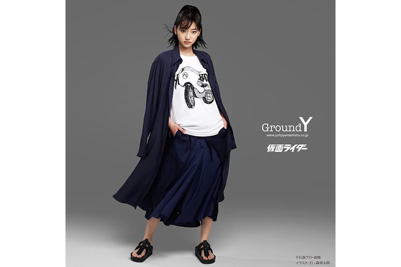 仮面ライダー45周年記念プロジェクトで Ground Y とコラボレーション