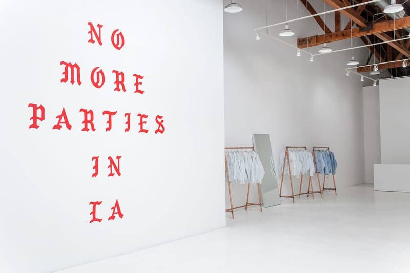 L.A.に現れたKanye Westの『The Life of Pablo』テンポラリーストア