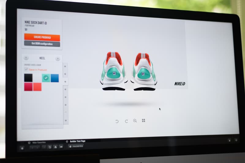 NIKEiD でオリジナルの “Sock Dart” を早速作ってみた