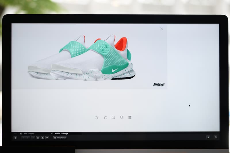 NIKEiD でオリジナルの “Sock Dart” を早速作ってみた