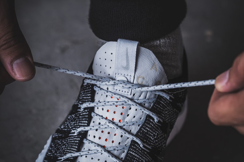 NikeLab ACG Lupinek Flyknit Low にクローズアップ