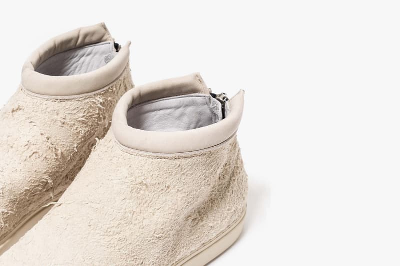 nonnative Traveller Trainer Mid Cow Suede "White" & "Brown"