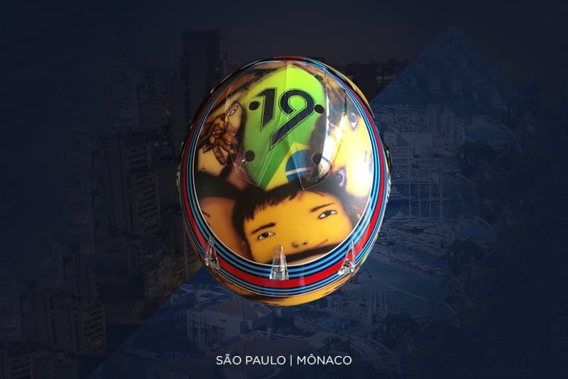 Felipe Massa がモナコGPで着用した特注のヘルメット