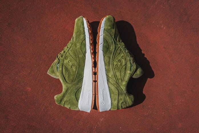 Packer Shoes 限定でリリースされる "Olive Suede" Saucony Shadow 6000