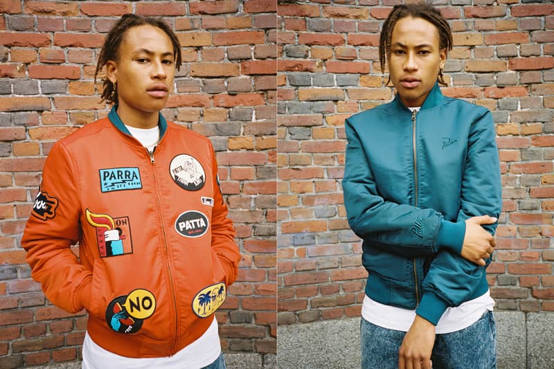 Parra x Patta リバーシブルボンバージャケット