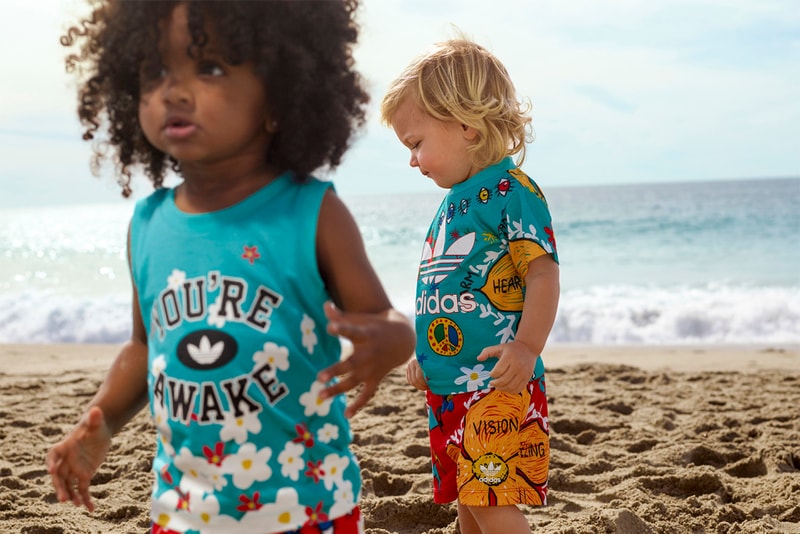 #hypebeastkids: Pharrell x adidas Originals  "Pink Beach" コレクションのキッズアイテム