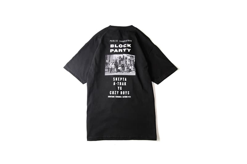 PUBLIC LABO BLOCK PARTY 会場限定Tシャツ/パーカーのオンライン販売がスタート