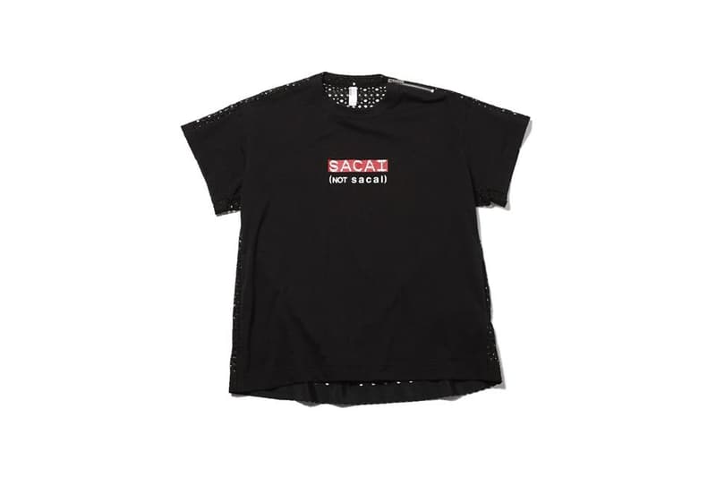 sacai x fragment design “sacai not sacai” 最新アパレルコレクションがリリース